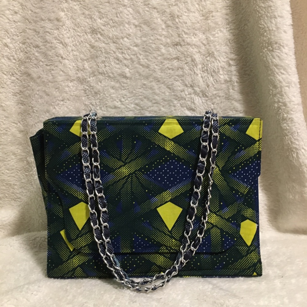 African Print Handbag